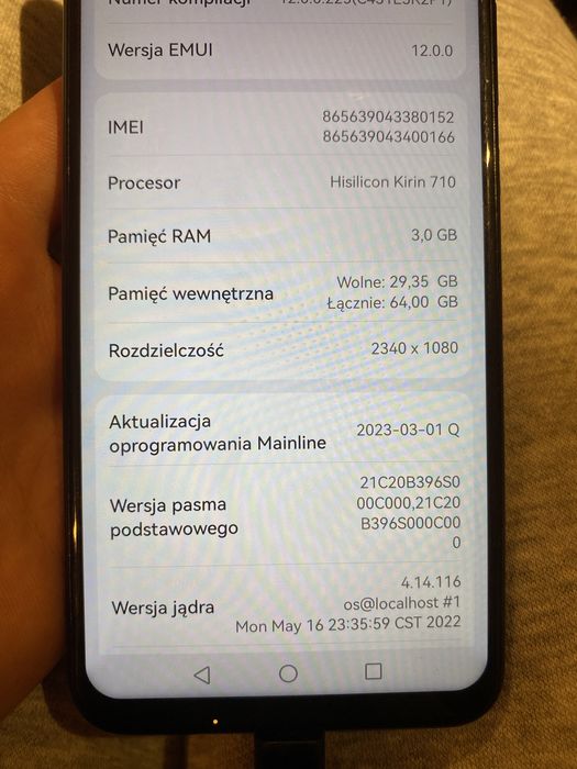 Huwawei p smart 2019- sprawny