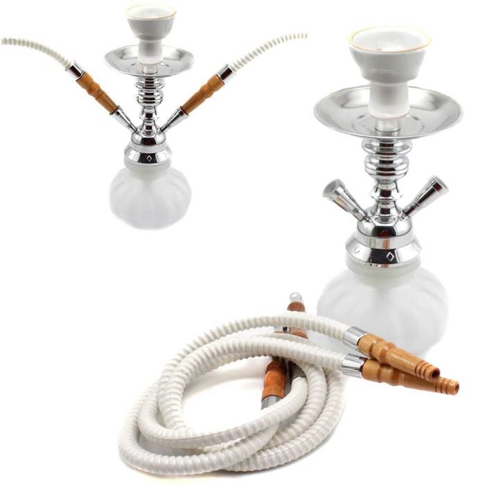 Shisha de 2 mangueras completamente nova e vem com todos os acessórios