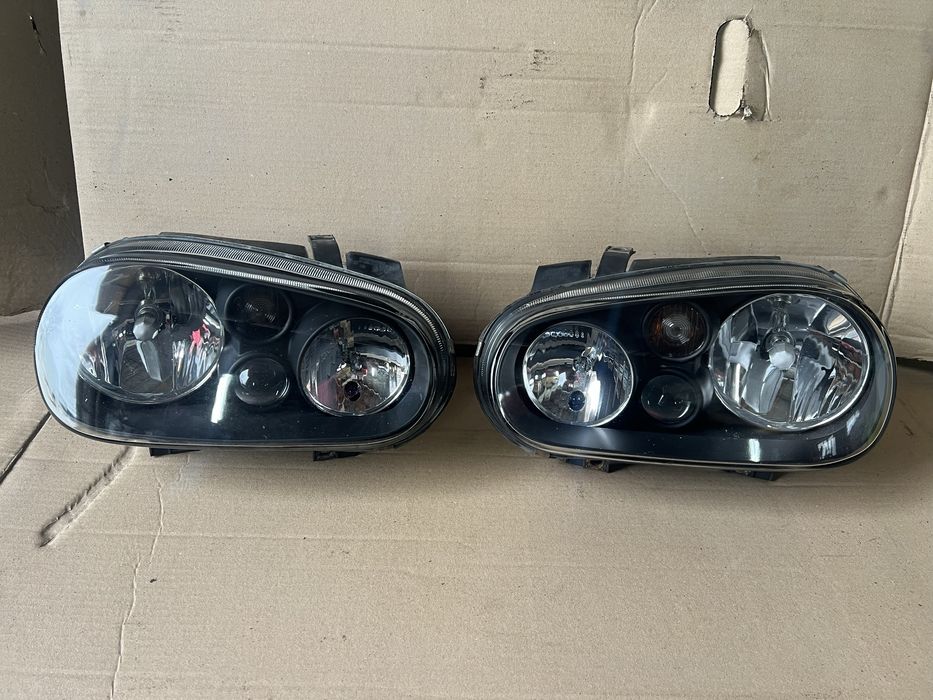 Фари тюнінг Гольф 4 Golf 4 лінза оригінал