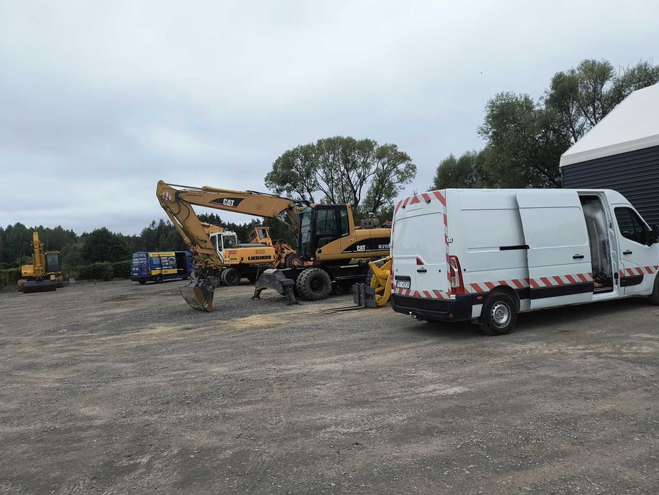 Mobilny serwis maszyn budowlanych