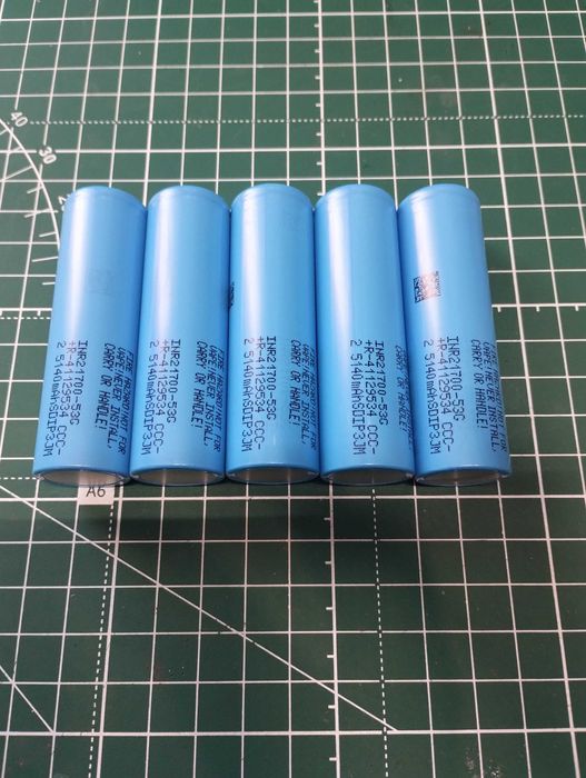 21700 Акумулятори Samsung 53G 5300mah 13mOm