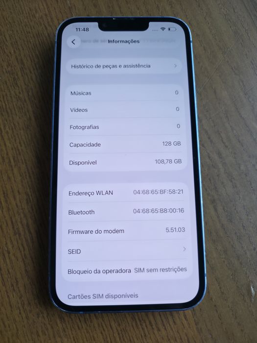 Iphone 13 128 GB