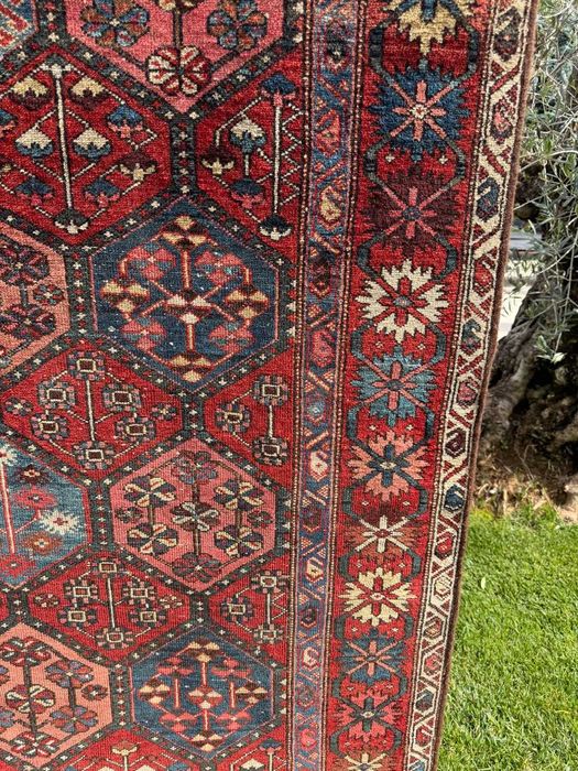 Vintage Dywan Wełniany Perski Iran Hamadan 220x135 NAJTANIEJ W POLSCE