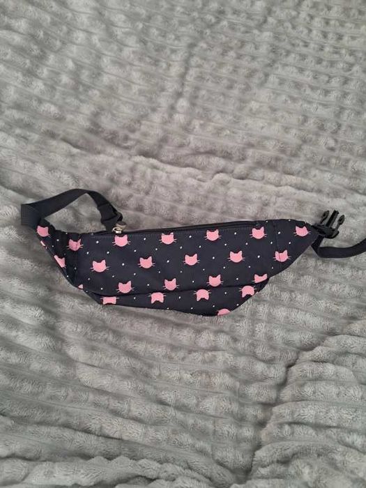torebka nerka w kotki dla dziewczynki