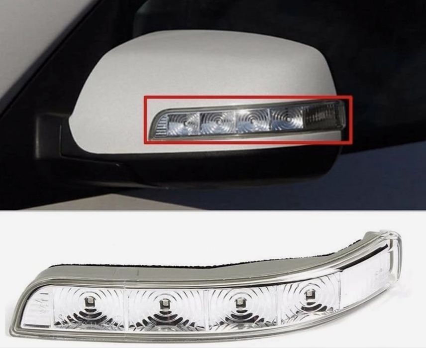 KIA Sorento, Hundai Santa Fe повторювач повороту на дзеркало