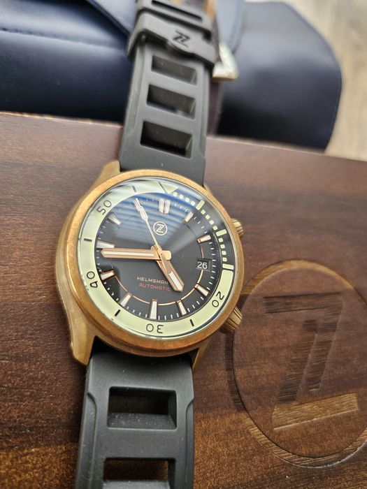 Zegarek automatyczny Zelos Helmsman 2 Diver 300m
