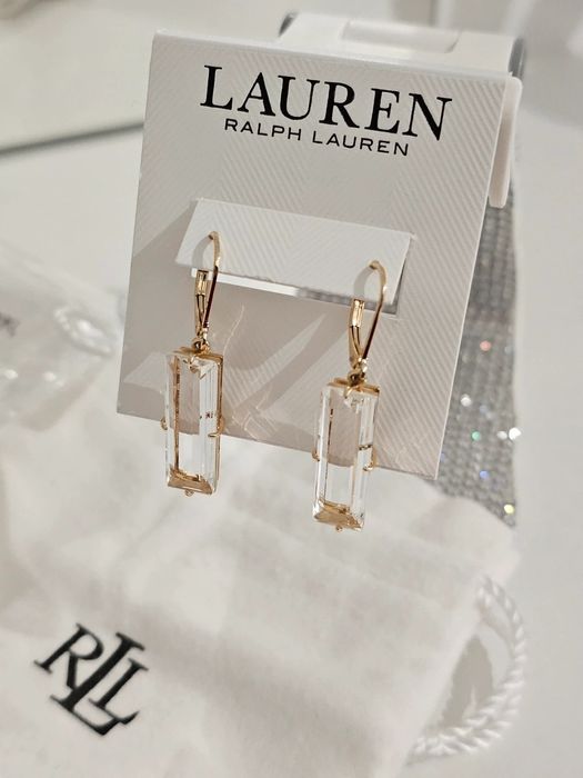 Kolczyki Polo Ralph Lauren kolor złoty