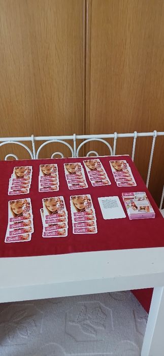 Baralho de cartas Barbie, de 2005