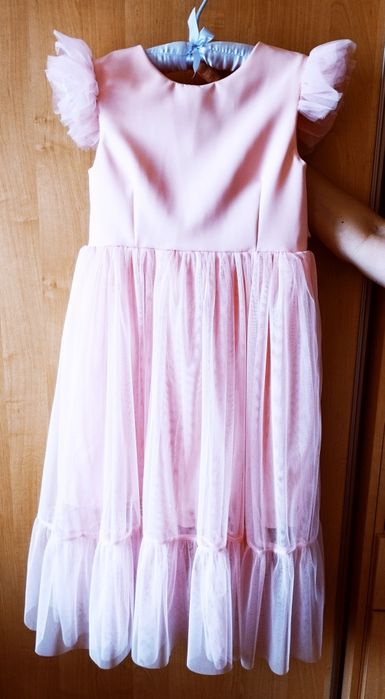 Сукня пудрова 146 розмір