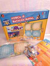 JOGO 2 EM 1 - JOGO DA FORCA E BATALHA NAVAL (novo) Camarate, Unhos E  Apelação • OLX Portugal