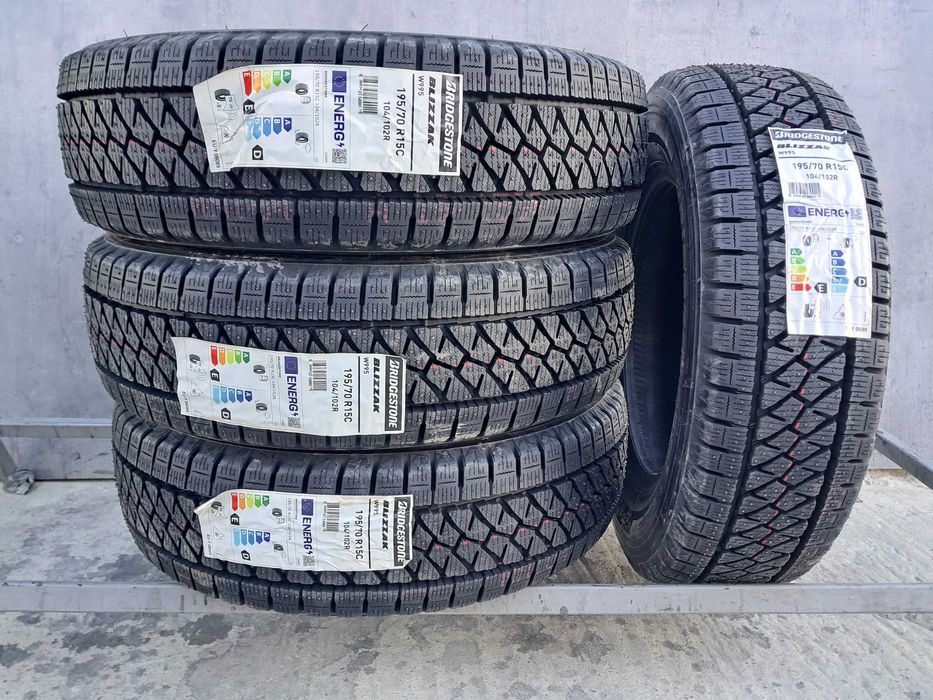 ((10шт) нові 195/70R15C Bridgestone BLIZZAK W995 (104R) зимові шини