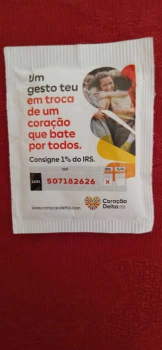 Pacote de açúcar Delta - Coração Delta