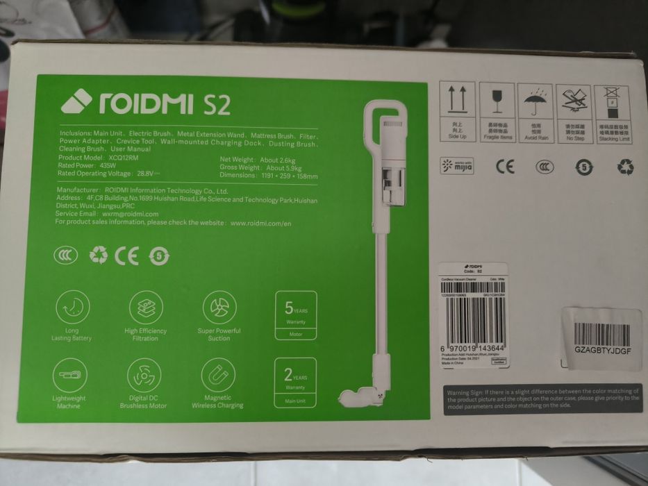 Aspirador Xiaomi Roidmi F8 Storm