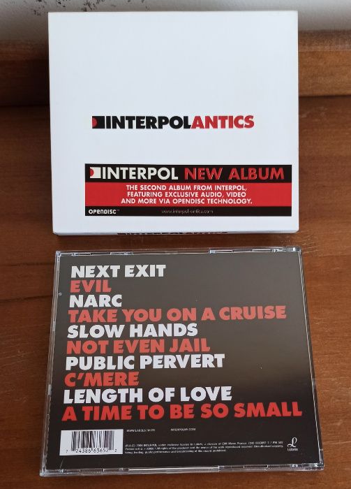 Interpol - Antics (CD)443745099894630403