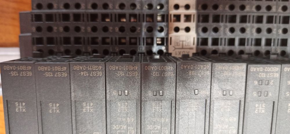 PLC+ Consola+ módulo interface+Fonte de Alimentação Siemens