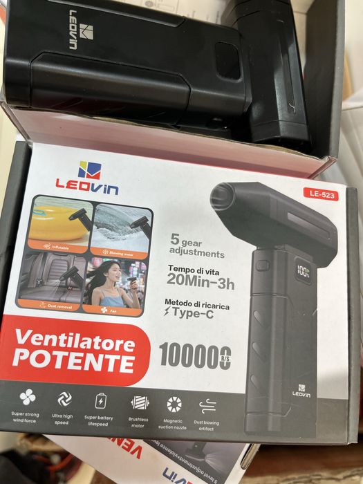 Soprador turbo com turvina ultra potente