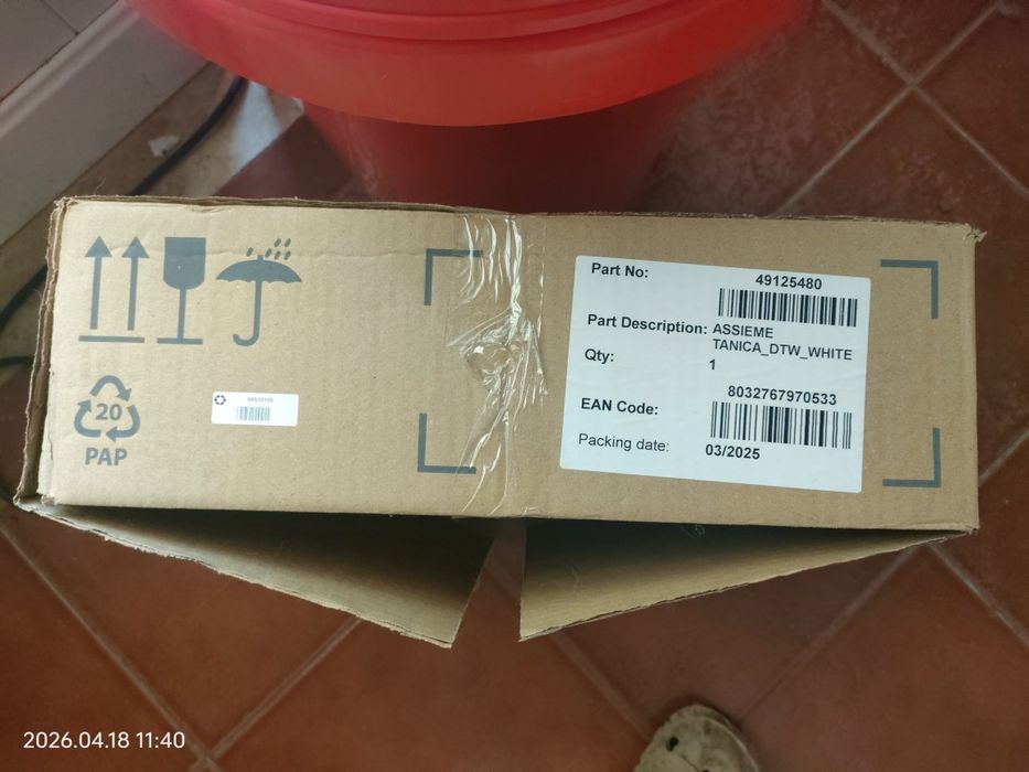 Depósito de Condensação para Máquina de Secar Roupa