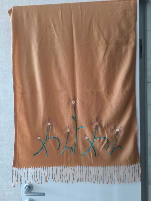 Кашемировый шарф с Эквадора