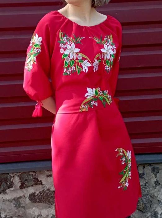 Вишиванка, сукня вишита, плаття вишите,універс.ррзміруXS S, M