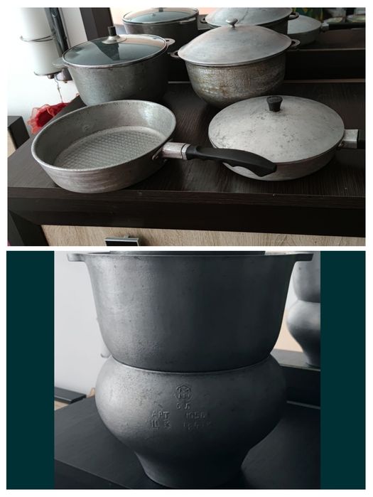 Посуда кастрюли противень чайник сковородка казанок котелок