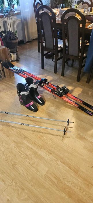 Narty Nordica zestaw