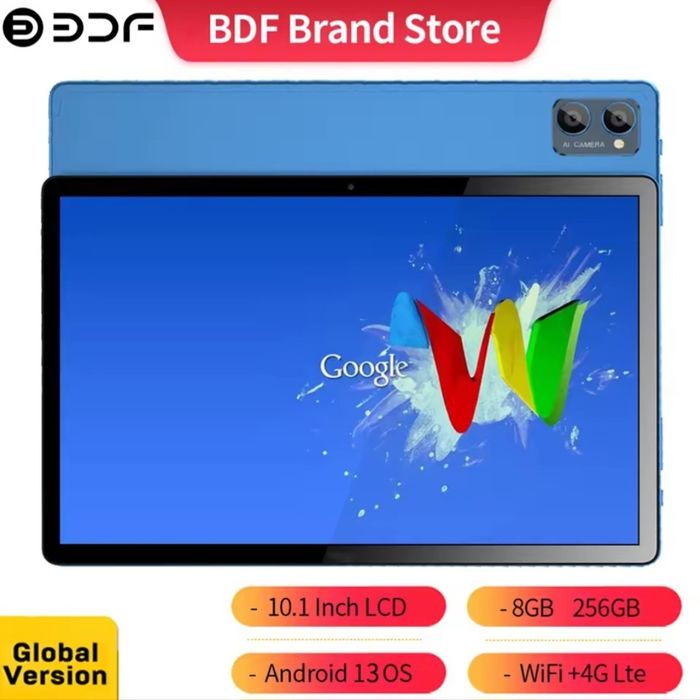 Планшет 10.1" BDF 4/64; 6/128; 8/256Gb нова модель