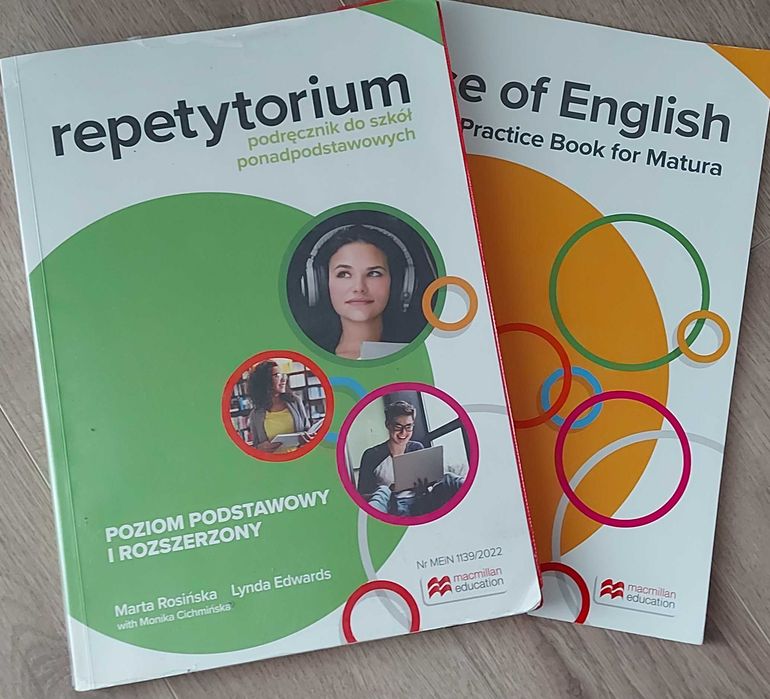 Repetytorium, język angielski, podręcznik i karty pracy
