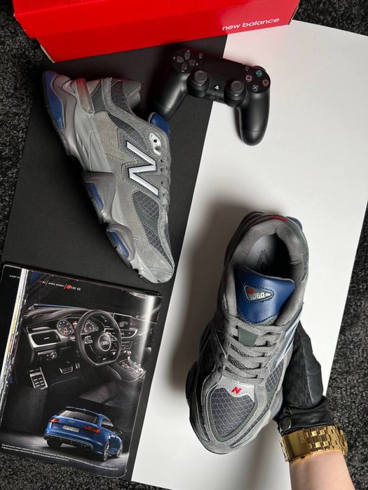 Чоловічі кросівки нью беланс New Balance 9060 Grey Navy [41-45]