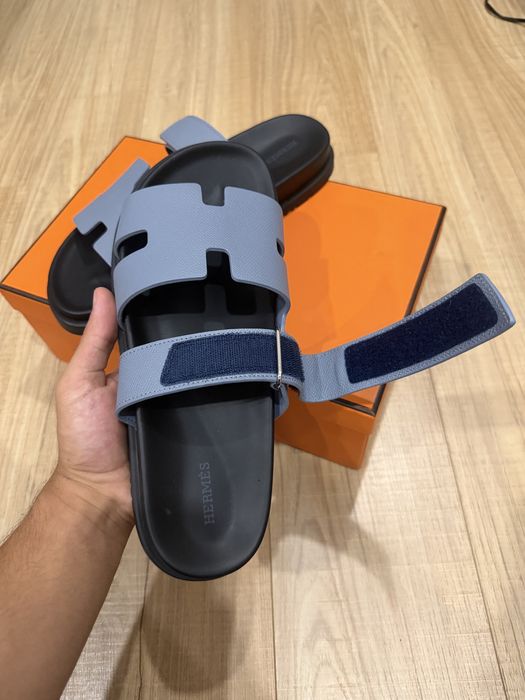 Hermes Chypre Sandalias azul bebe