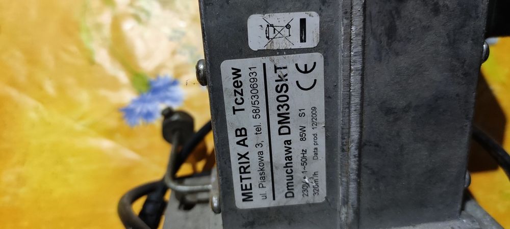 Silnik elektryczny dmuchawa