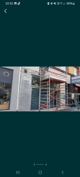 Wynajem rusztowań aluminiowych, jezdnych