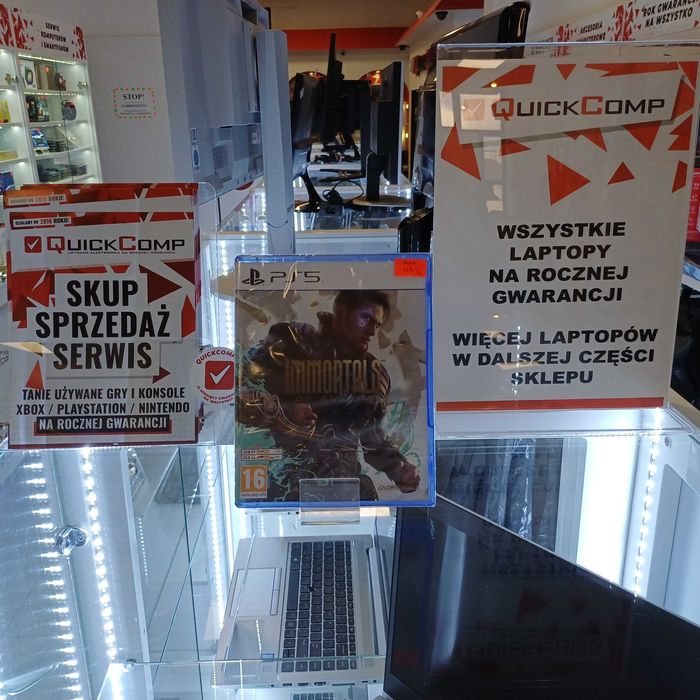 Gra PlayStation 5 / PS5 NOWA Immortals PL Gwar 1 Rok Przemyśl