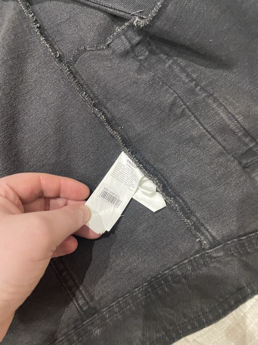 Джинсова куртка Cropp Denim Lab, розмір L, чорна
