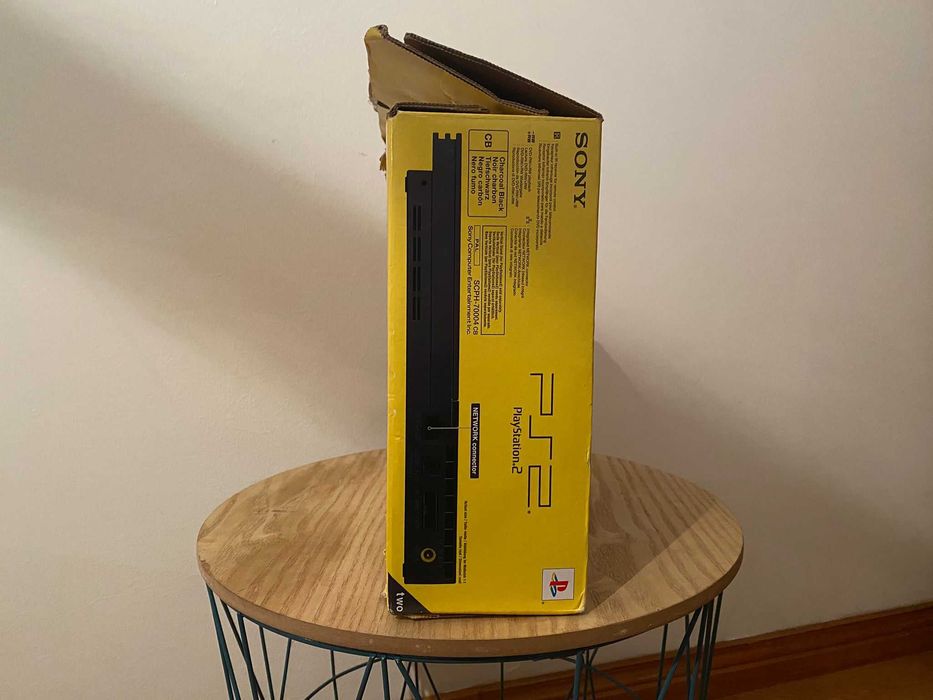 Caixa Playstation 2 Modelo Slim PS2