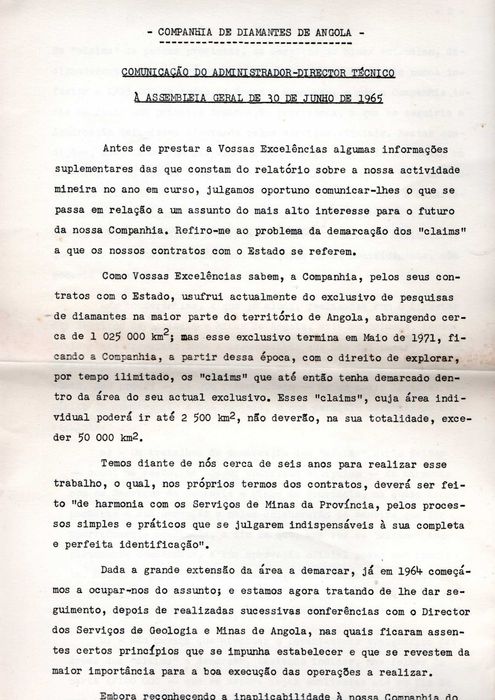 Companhia de Diamantes de Angola (1965)