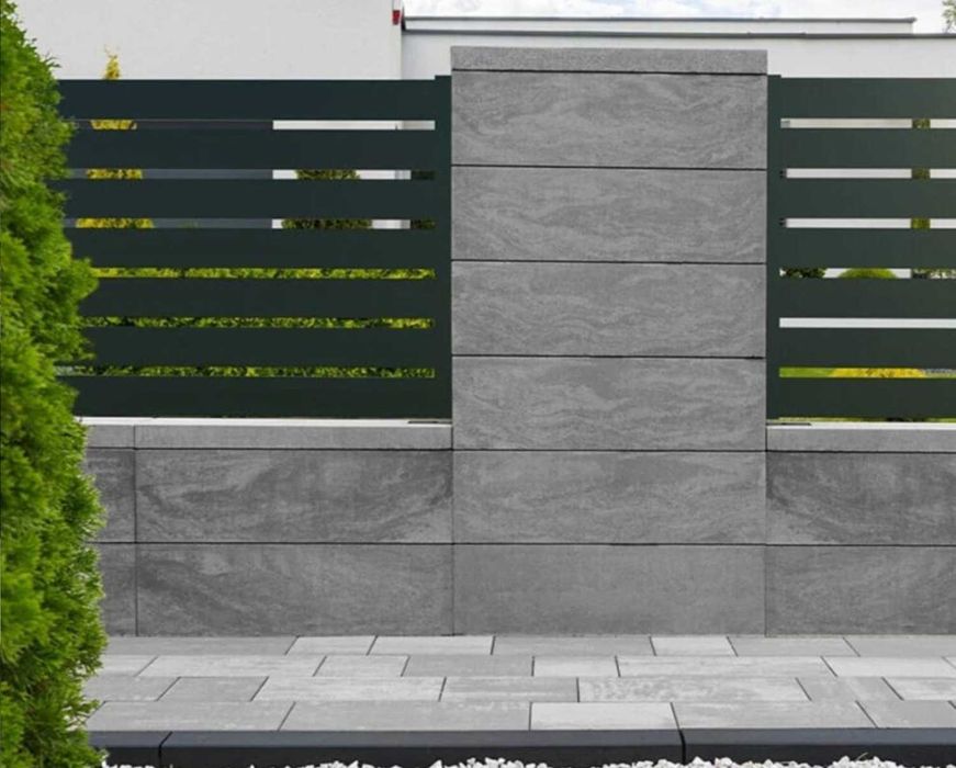 pustak ogrodzeniowy REZYDENCJA NOVATOR ogrodzenie brama płot murek palisada