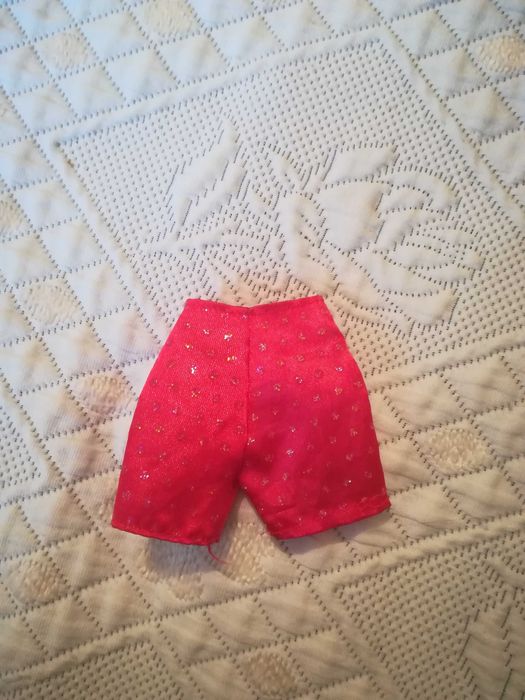 Calções Vermelhos para Boneca