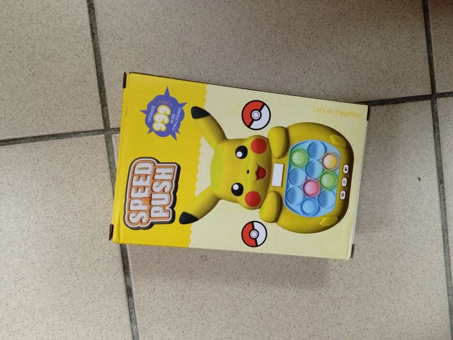 Gra Speed Push Pikachu – elektroniczna zabawka Pop It