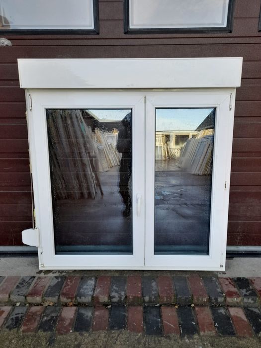 Okna z roletami 135x144 okno pcv z roletą zewnętrzną DOWÓZ CAŁY KRAJ