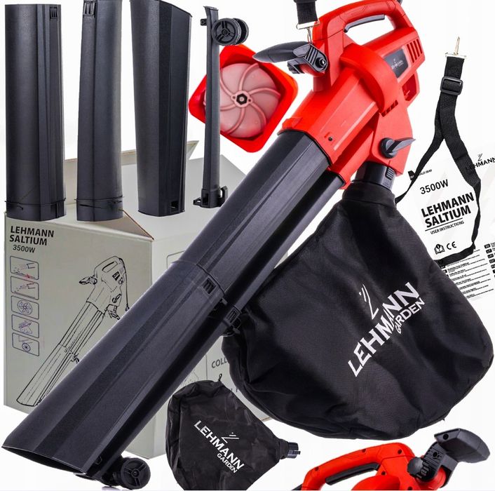 Потужний садовий пилосос + дуйка Lehmann 3500W 40 л