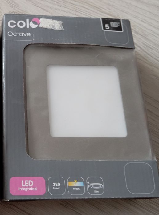 Oczko kwadratowe sufitowe (nowe)/halogen/lampa