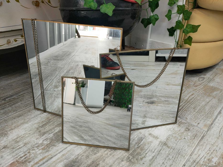 3 espelhos decorativos