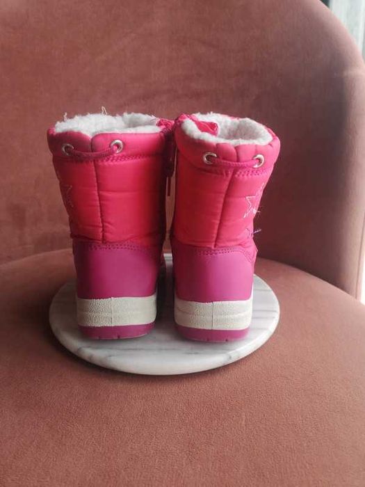 Cortina zimowe ocieplene buty kozaki dla dziewczynki r. 22