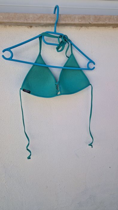 Biquíni verde água Calzedonia