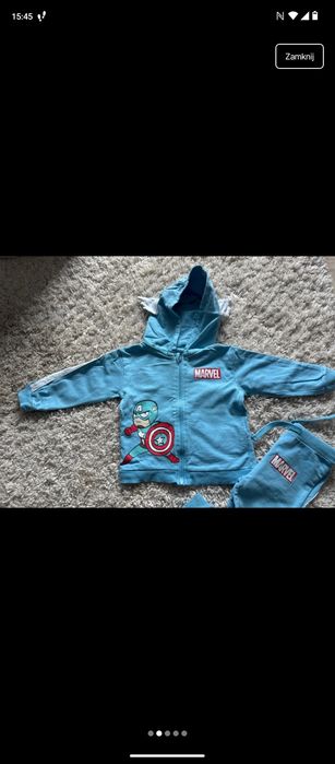 Komplet dresowy Marvel