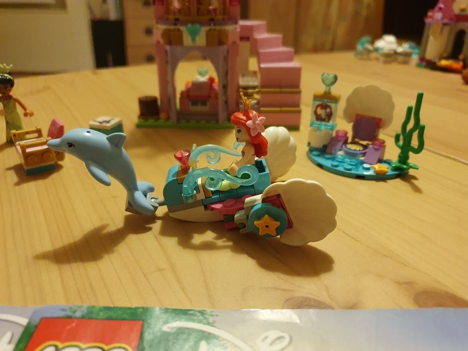 LEGO 41162 Disney - Królewskie przyjęcie Arielki, Aurory i Tiany