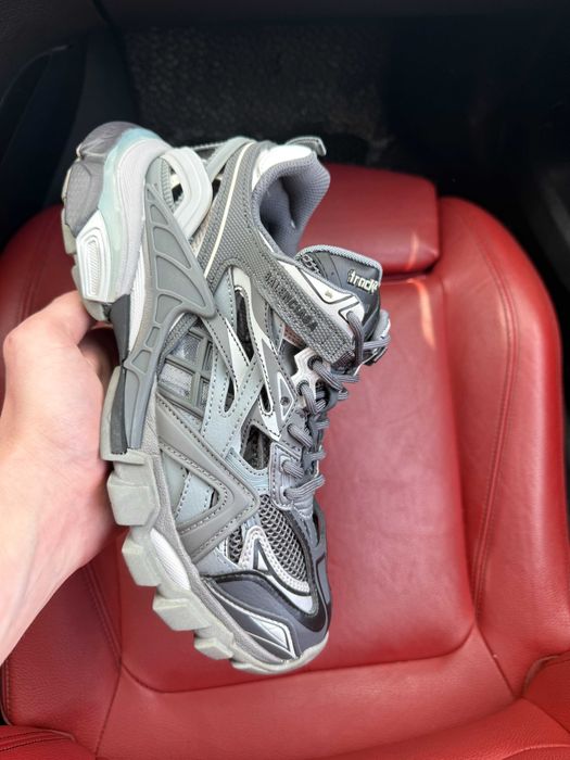 (ОПЛАТА ПІСЛЯ ОГЛЯДУ)Balenciaga Track 2.0 Black Grey Баленсіага Трек
