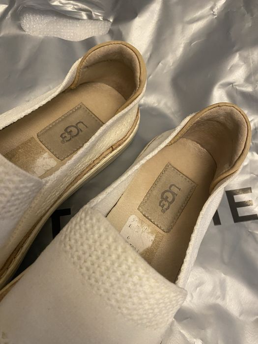 Сліпони UGG з тканини шкіряна устілка 37р