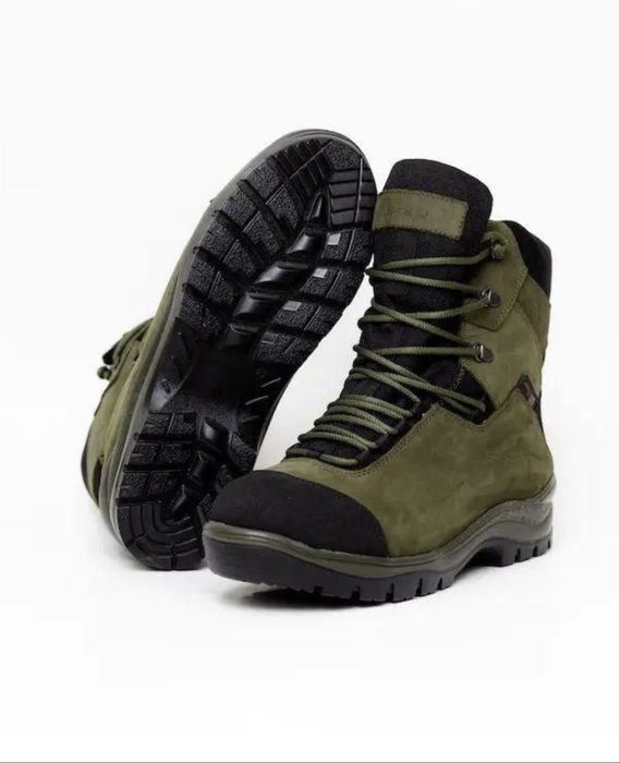 Тактичні зимові wintherm берці з кевларом olive