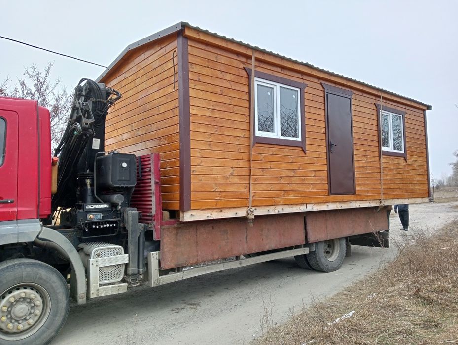 Вагончики, побутівки, прорабки, дачні будиночки